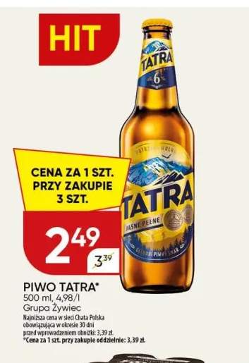 Piwo Tatra
