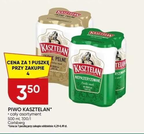 Piwo Kasztelan +1 wariant
