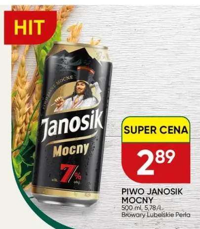 Piwo Janosik Mocny