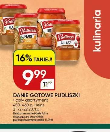 Danie gotowe Pudliszki