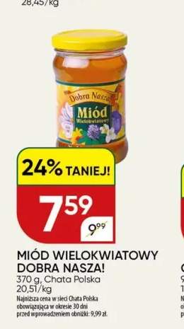 Miód wielokwiatowy Dobra Nasza!