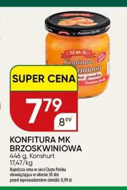 Konfitura MK brzoskwiniowa