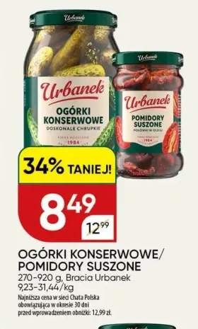 Pomidory suszone Urbanek +1 wariant