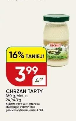 Chrzan tarty Victus