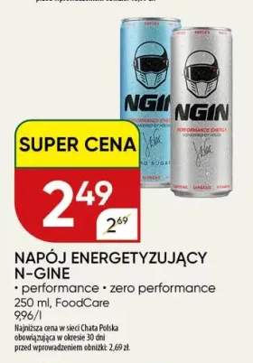 Napój energetyzujący N-Gine performance +1 wariant