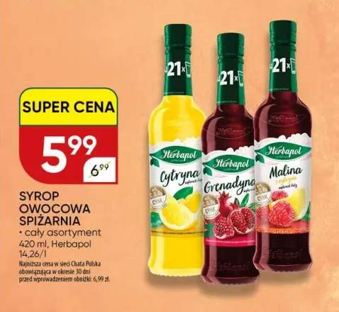 Syrop Owocowa Spiżarnia Herbapol