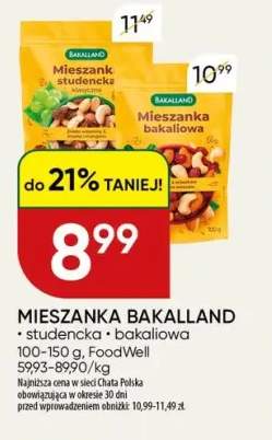 Mieszanka studencka Bakalland +1 wariant