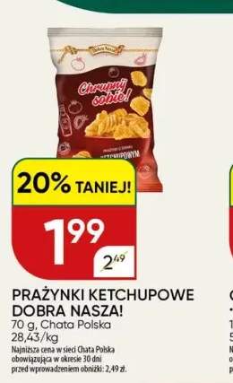Prażynki ketchupowe Dobra Nasza!