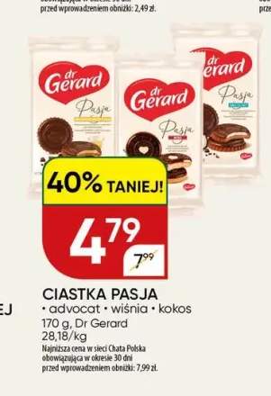 Ciastka Pasja advocat Dr Gerard +2 warianty