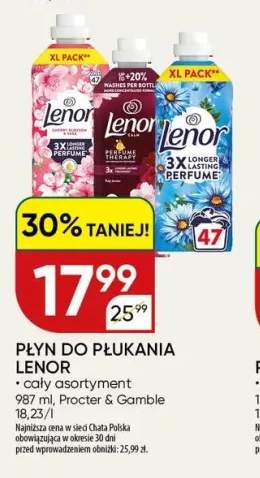 Płyn do płukania Lenor