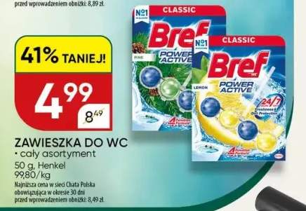 Zawieszka do WC Bref