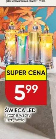 Świeca LED Waldi